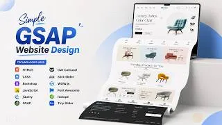 Thumbnail: Modern Architecture & Construction Website Template | HTML CSS Bootstrap GSAP