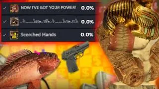 Thumbnail: How I got THREE 0% achievements in the killer fish sidescroller (VERY LOUD)