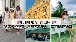 Thumbnail: The Ultimate  London Getaway 🇬🇧 | Experience Royal Ascot, The Cotswolds & London's Best Restaurants