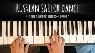 Thumbnail: Russian sailor dance (accompaniment only) - Piano adventures - Level 1