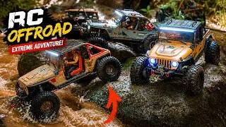 Thumbnail: Mobil RC Offroad Mode Menyelam Air‼️| Trailing Bareng Kukar Part 2/2 TRX4 SCX10 RGT FCX10