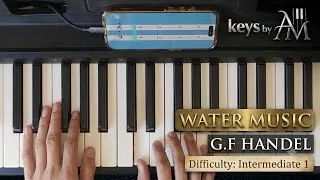 Thumbnail: G.F. Handel - Water Music | Simply Piano Intermediate I Cover