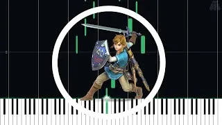 Thumbnail: Urbosa and the Divine Beast - The Legend of Zelda: Breath of the Wild - Easy Piano Tutorial