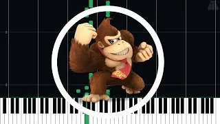 Thumbnail: Funky's Fugue - Donkey Kong Country - Intermediate Piano Tutorial
