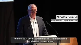 Thumbnail: Crans-Montana: Nicolas Féraud face à la population du Haut-Plateau