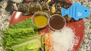 Thumbnail: Catch and Cook - Vietnamese Style Trout Lettuce Wraps