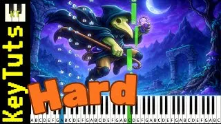 Thumbnail: The Vital Vitriol [Shovel Knight] - Hard Mode [Piano Tutorial] (Synthesia)