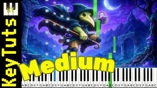 Thumbnail: The Vital Vitriol [Shovel Knight] - Medium Mode [Piano Tutorial] (Synthesia)