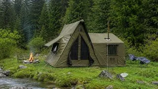 Thumbnail: LUXURY TENT CAMPING | CAMPFIRE, MOONLIGHT & NATURE SOUNDS 