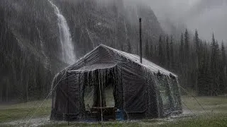 Thumbnail: EXTREME CAMPING IN HEAVY RAIN | AMONG THE AVATAR MOUNTAINS