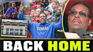 Thumbnail: Throwback: Paul Pierce Returns to Allen Fieldhouse for the First Time in 15 Years