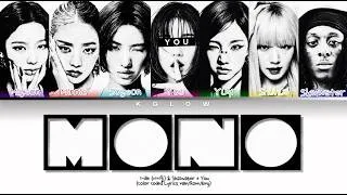 Thumbnail: [Karaoke] i-dle (아이들) feat. Skaiwater 'MONO' (Color Coded Eng/Han/Rom/가사) (7 Members)