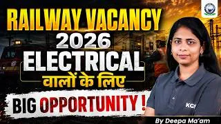 Thumbnail: Railway Electrical New Vacancy 2026 Update | Railway Electrical Form Fill Last Date Update