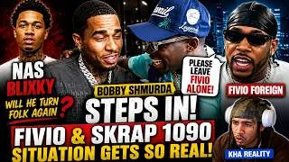 Thumbnail: Fivio Foreign Skrap 1090 Situation Gets So Bad Bobby Shmurda Steps In 😳 Nas Blixky Next Move?!