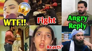 Thumbnail: WTF is Going on..😱 He Apologised! | Zainab Faisal Fight - Reacts | Rajab Butt REPLY Engg Ali Mirza
