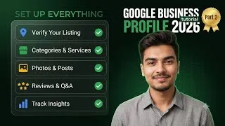 Thumbnail: Google Business Profile Optimization (Part 2) | Local SEO Course Class 8 | Khairuzzaman Sharia 