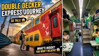 Thumbnail: I travelled in Double Decker Train of Indian Railways | Chennai to Bangalore | TrainVlog