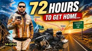Thumbnail: I Had 72 Hours to Get Back Home | Urdu MotoVlog | Alaska to Patagonia Motorcycle Tour S4-Ep50