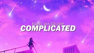 Thumbnail: Isabel van Gelder - Complicated (Lyrics)