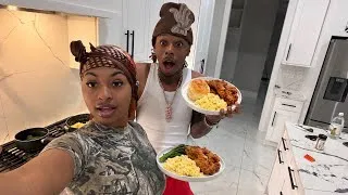 Thumbnail: WE MADE A FULL FAMILY DINNER ON A $40 BUDGET...