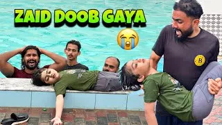 Thumbnail: Zaid Swimming Pool Main Doob Gaya | Farm House Picnic Vlog | Usama Mishkat | Khizar Bhai Vlog 