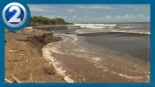 Thumbnail: Waimea River carves new path, raising erosion fears in Kauai
