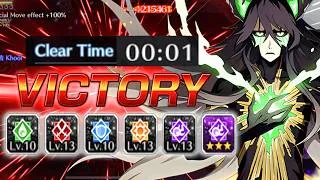 Thumbnail: 1s CLEAR TIME - MT 11TH ANNI ULQUIORRA ULTIMATE AER - Bleach Brave Souls