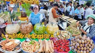 Thumbnail: Real Cambodia, Massive Street Food & Crowds at Phnom Penh Riverside