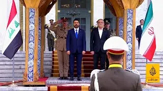 Thumbnail: Iraqi and Iranian National Anthem | Al-Zaidi's Welcoming Ceremony 