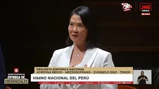 Thumbnail: Peruvian National Anthem | Keiko Fujimori's Appointment as President-elect 