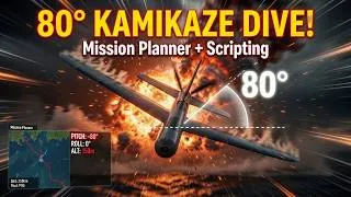 Thumbnail: 80° Nose Dive Waypoint Impact Test – Mission Planner Lua Scripting