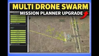 Thumbnail: Multi Drone Swarm Control Station | Mission Planner Custom Upgrade