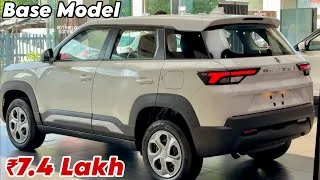 Thumbnail: Maruti Suzuki Brezza LXI 2026 🔥 Base Model Walkaround | Price, Features & Mileage | Brezza LXI