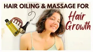 Thumbnail: Weekly Head Massage + Oiling follow along tutorial | Shiro Abhyanga 💕