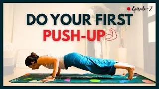 Thumbnail: Let’s Build Your First Push-Up 💪 | Upper Body Strength Through Yoga | Ep. 2 