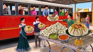 Thumbnail: Bus Stand Mein Momos Biryani Wala Famous Street Food Hindi Kahani Moral Stories Funny Comedy Video