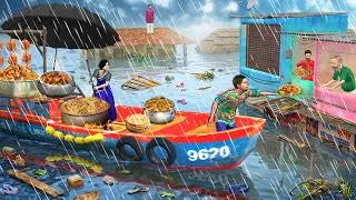Thumbnail: Barish Mei Garib Naaw Wala Annadan Boat Wala In Floods Hindi Kahaniya Moral Stories