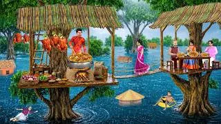 Thumbnail: Barish Mei Tree Par Chicken Biryani Wala Hindi Kahaniya Moral Stories Funny Comedy Video