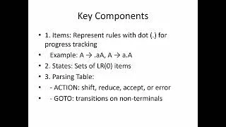 Thumbnail: LR(0) Parser Explained Easily | Compiler Design | Step-by-Step PPT Explanation