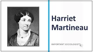Thumbnail: Harriet Martineau I Mother of Sociology I Feminist Theory I Khushi Rathore