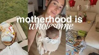 Thumbnail: Realistic SAHM Vlog⎪birthday, tornados, bible challenge, & postpartum body