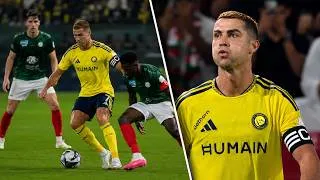 Thumbnail: Ronaldo scores an INSANE VOLLEY Goal against Al Riyadh🤯