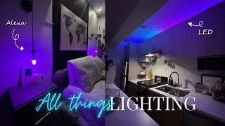 Thumbnail: The EASIEST Way to Elevate Your Space | My Complete Home Lighting Guide | Alexa, LED Strips & More!
