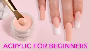 Thumbnail: Acrylic Nail Tutorial 💅 How to do Acrylic Nails for Beginners 🤯 (2/3)