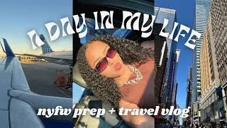 Thumbnail: NYFW prep + travel day vlog!
