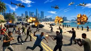 Thumbnail: GTA 5 NPC Wars - Riot 3