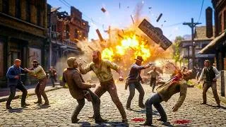 Thumbnail: Red Dead Redemption 2 NPC Wars - Riot 3