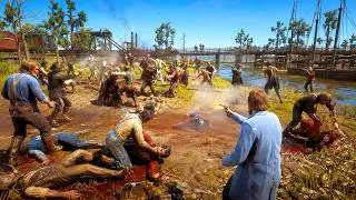 Thumbnail: Red Dead Redemption 2 NPC Wars - Riot 2