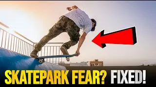 Thumbnail: How to Drop In at the Skatepark | Beginner Skateboarding Tips