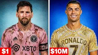 Thumbnail: $1 VS $10,000,000 Jerseys Football Players Wore